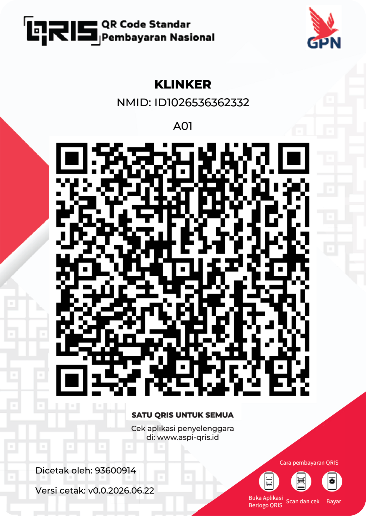 QRIS KlinKer