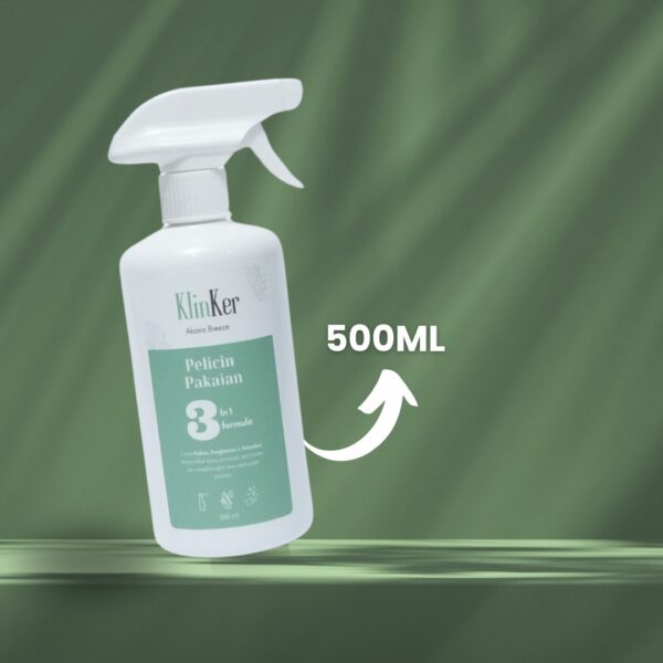 KlinKer Pelicin Pakaian Premium Large Bottle Spray 500ml